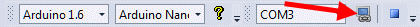 Serial Monitor Toolbar Button