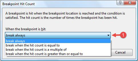 Breakpoint Hit Counter