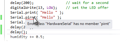 Intellisense Showing Error