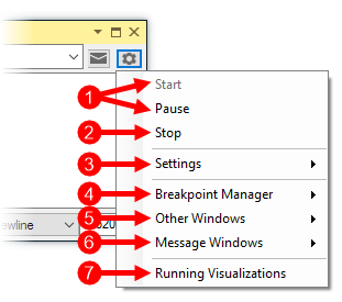 Serial Monitor Options Menu