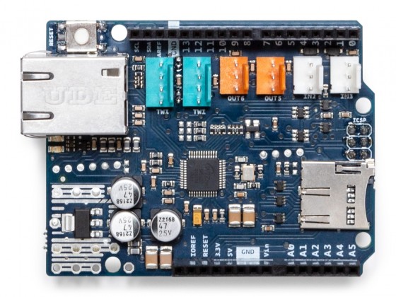 Arduino Ethernet Shield (Arduino.cc)