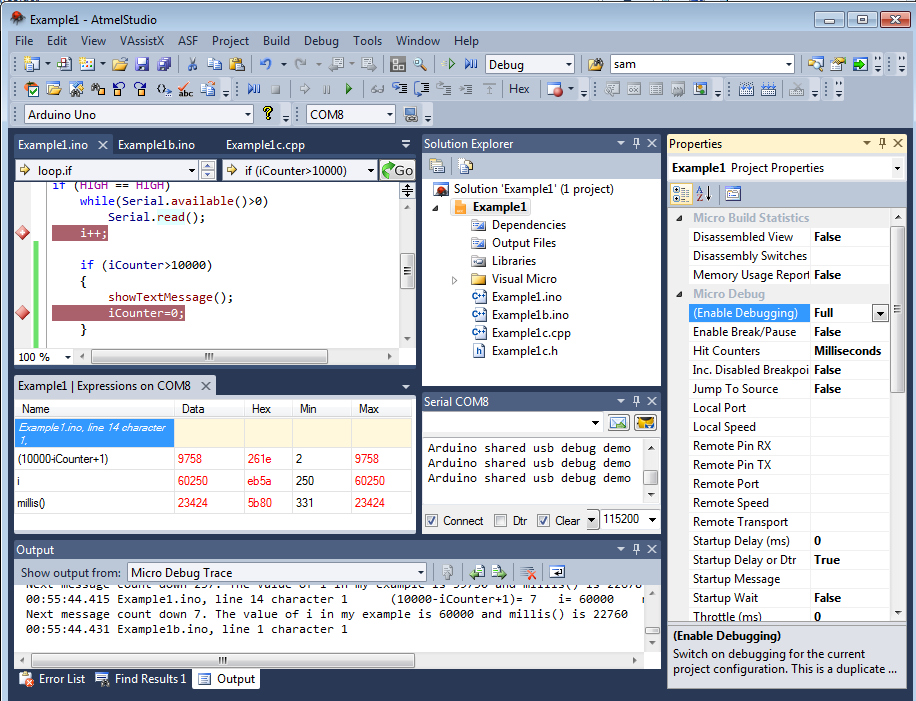 Atmel Studio 6.1 - Optional usb debugger