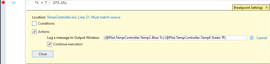 @Plot Example for Sensor Calibration