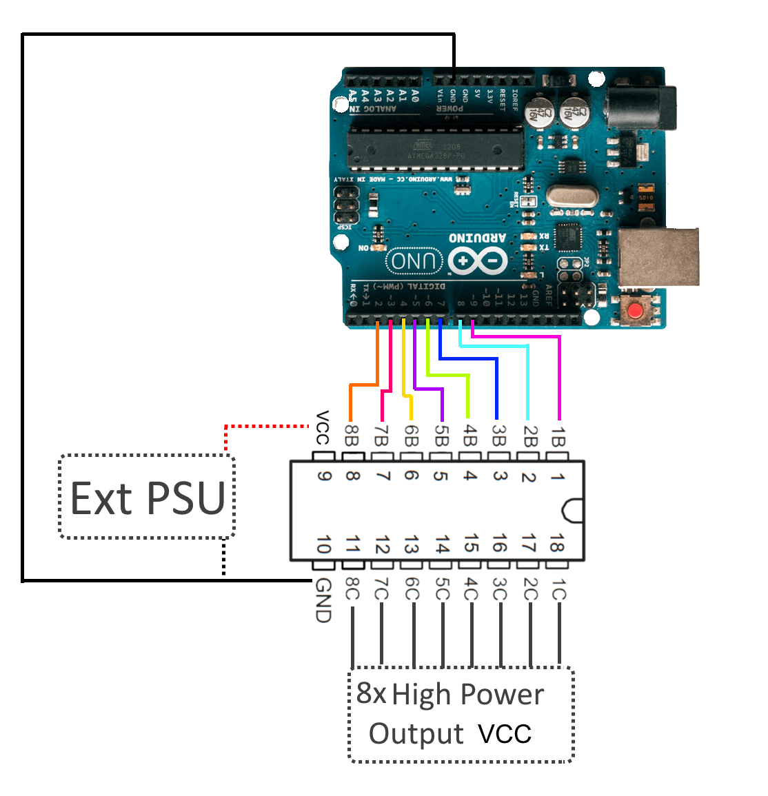 MIC2981 Wiring Diagram