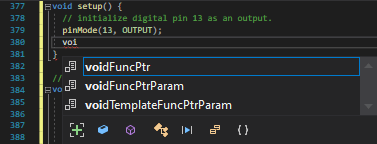 Example: Key Word Suggestions Disabled