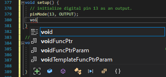Example: Key Word Suggestions Enabled