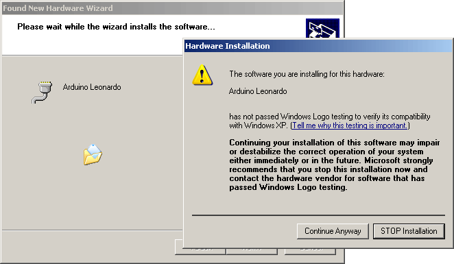 Arduino Leonardo Windows Driver Installation - 4