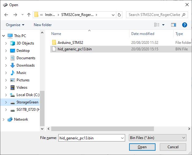 STM32 Flashing Bootloaders