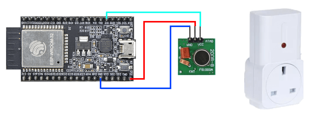 ESP 32 Connection Example