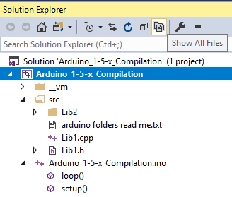 VS Solution Explorer - Show All Files