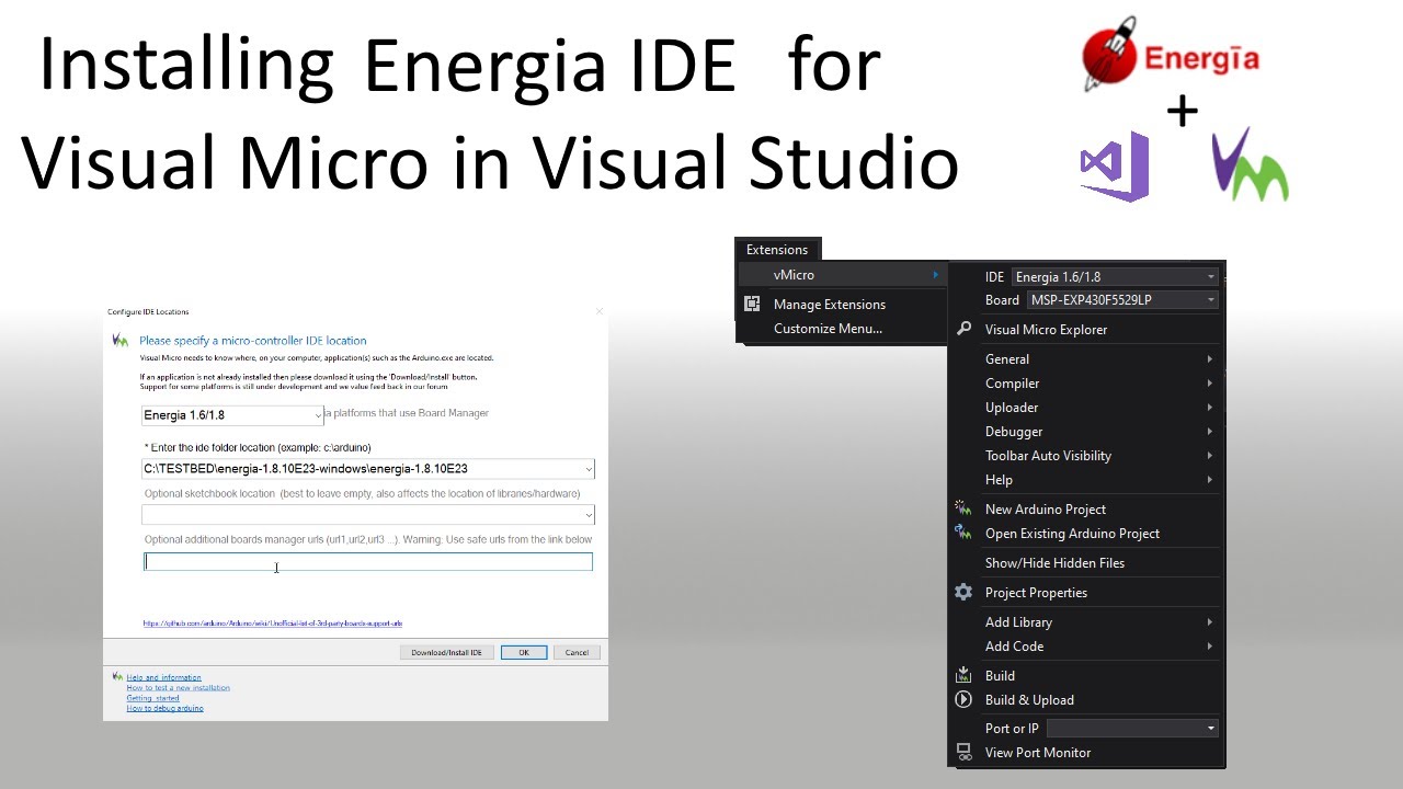 how to use visual micro